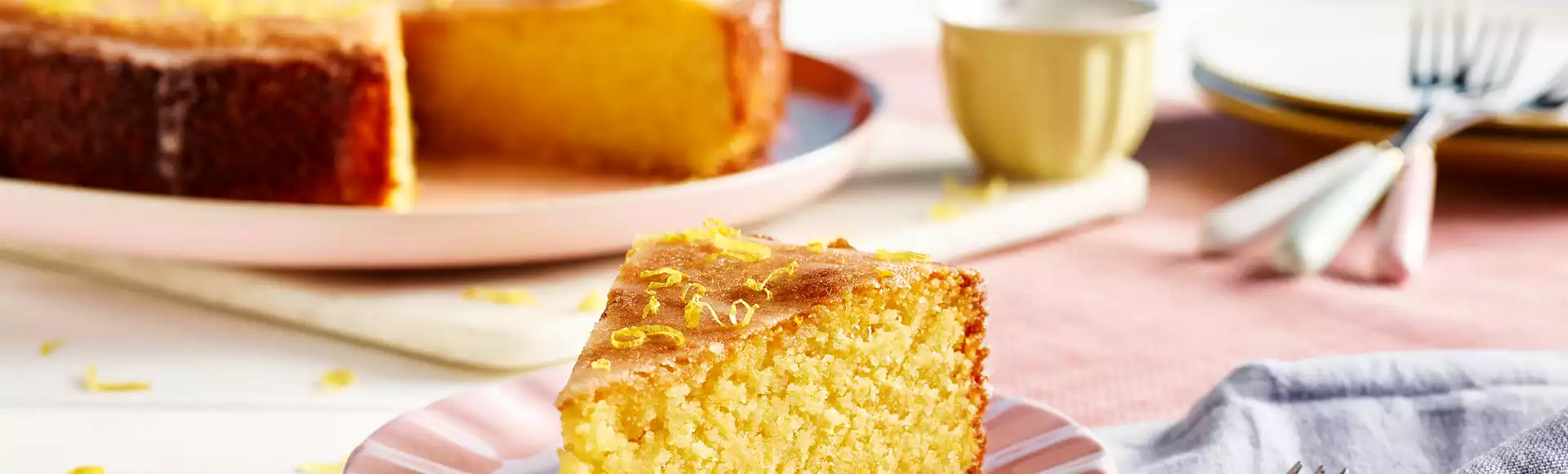 WCC#17: Lemon Polenta Cake | a whisk and a spoon