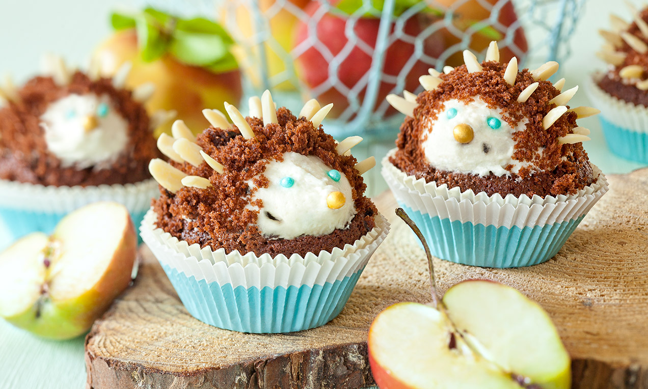 IgelMuffins Rezept Dr. Oetker