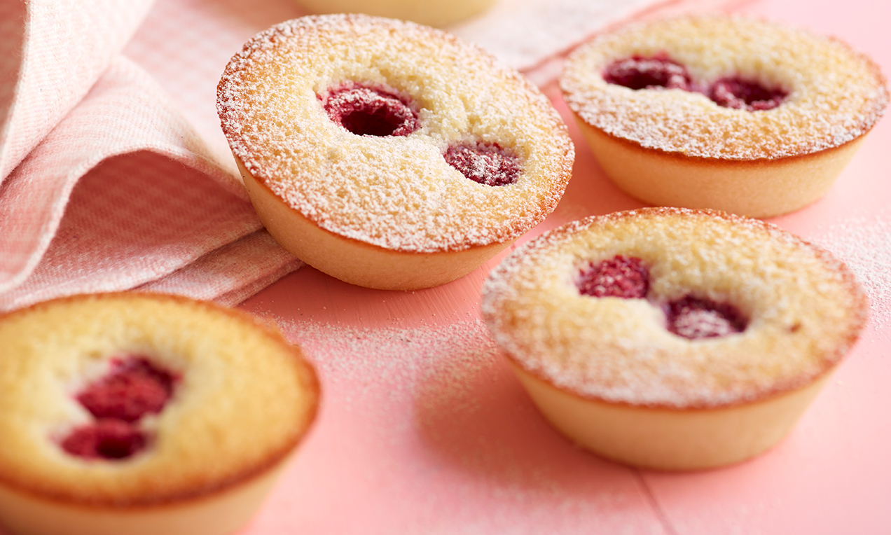 Hindbær-mandelkager Opskrift | Dr. Oetker