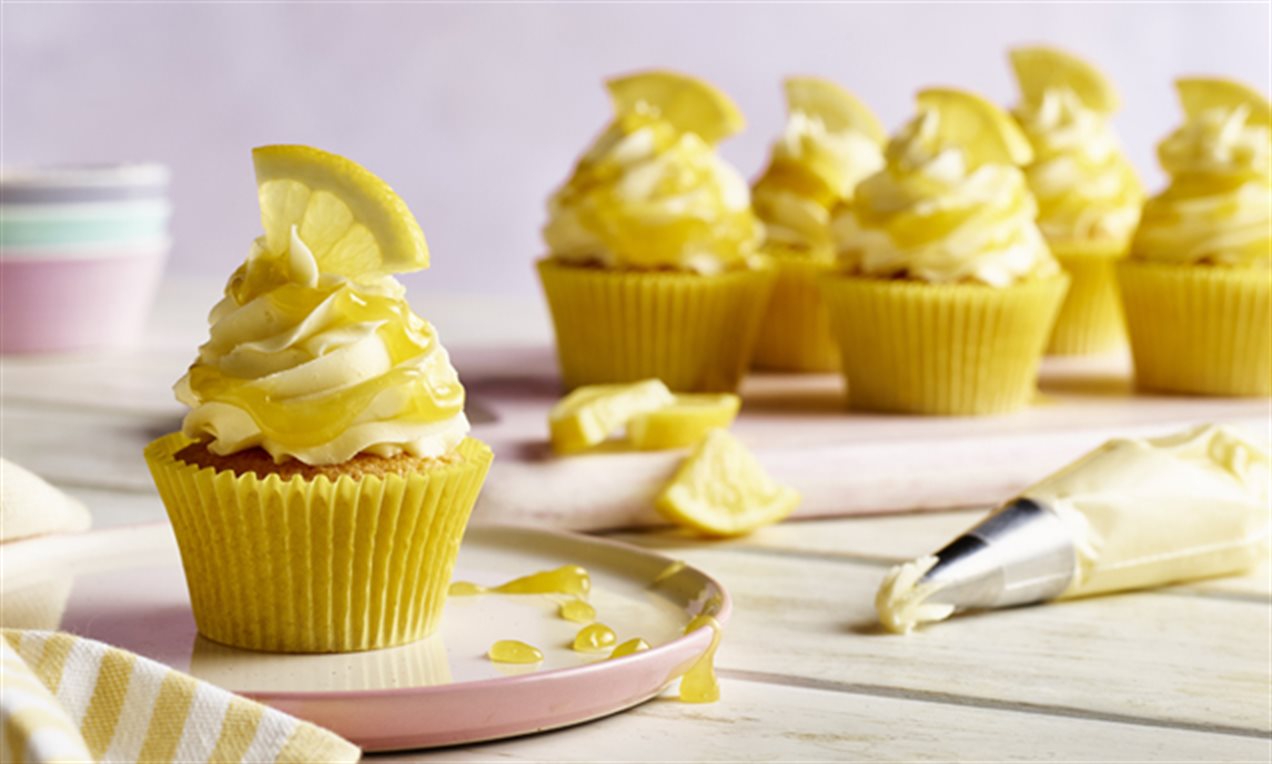 Lemon Cupcakes Recipe | Dr. Oetker