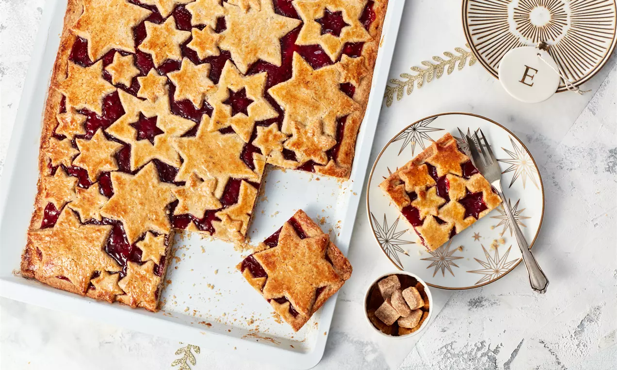 Linzer kolač s marmeladom