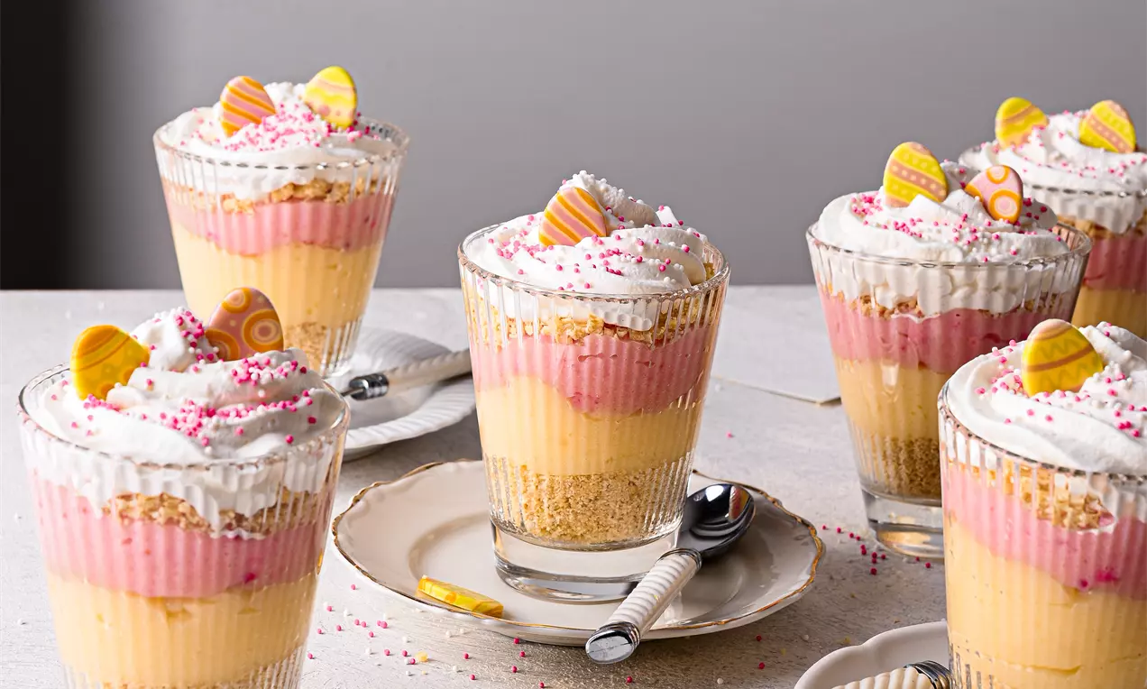 Лесен великденски яйчен крем