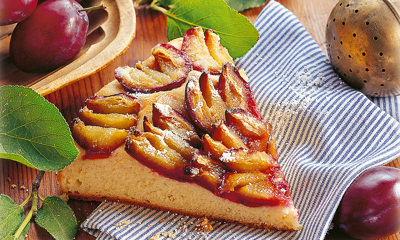 Tarte aux pruneaux de pâte levée Recette | Dr. Oetker