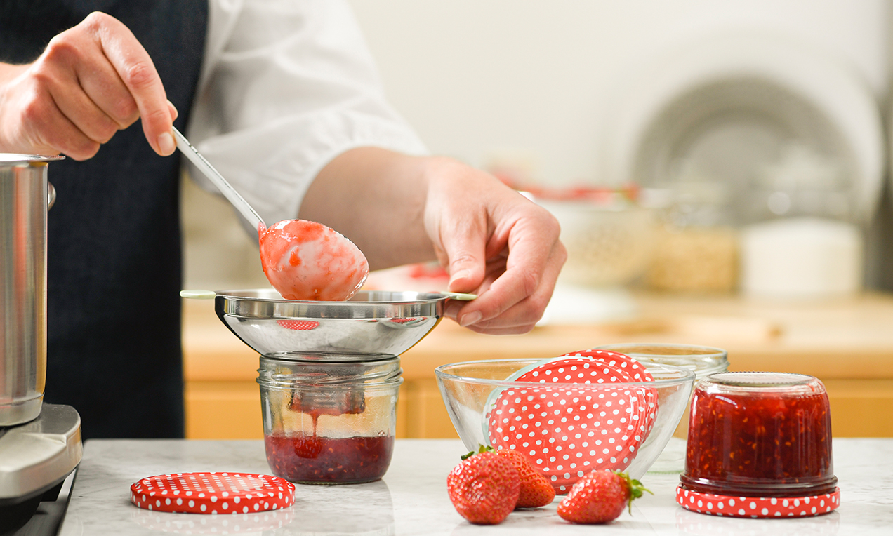 Zavařování - tipy a triky - obrácená sklenice