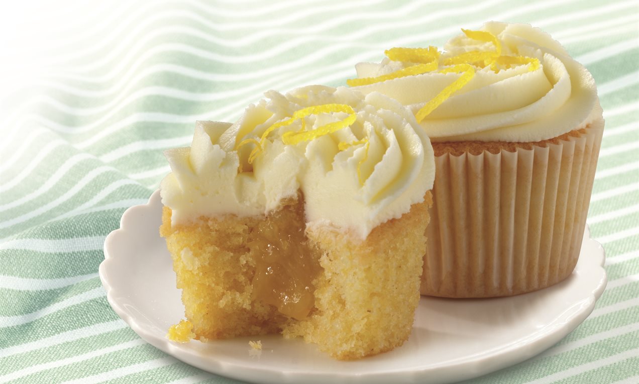 Very Lemony Cupcakes Recipe | Dr. Oetker