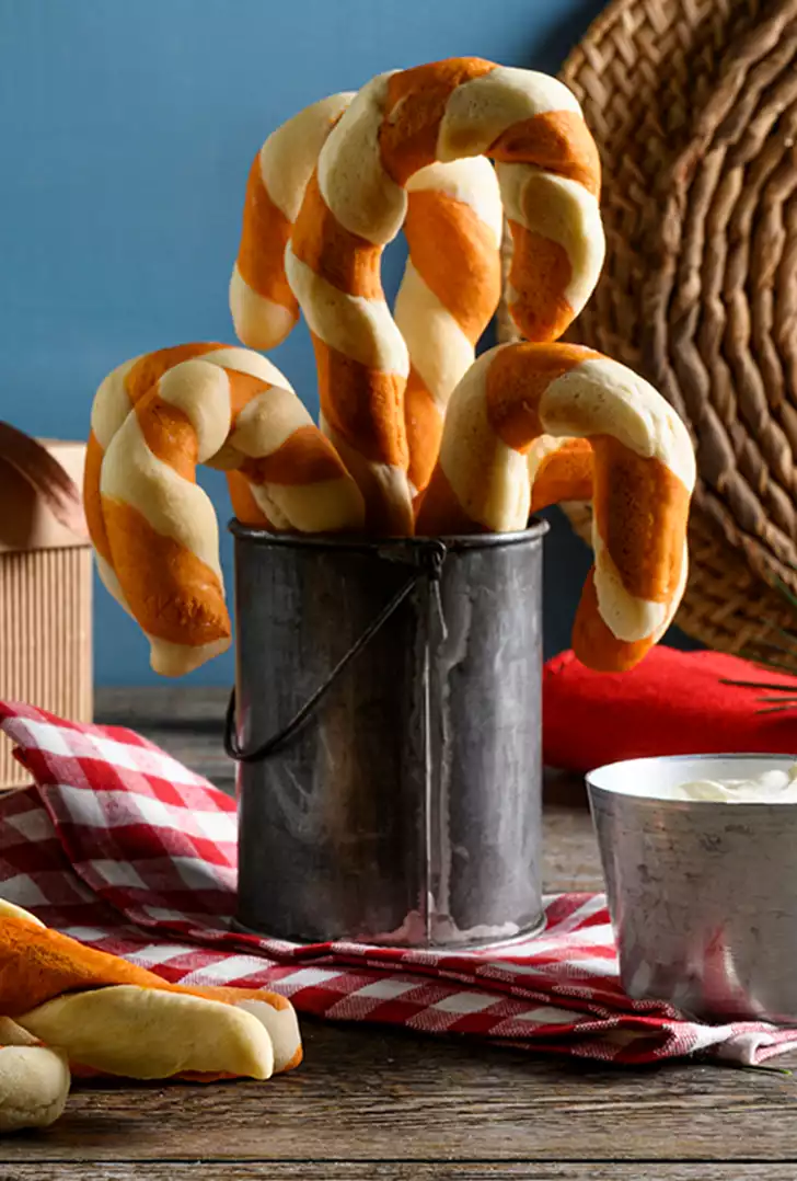 Bastoncini di natale salati