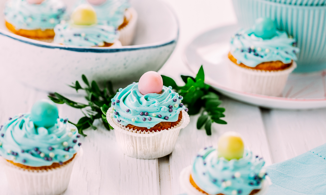 Oster-Cupcakes Rezept | Dr. Oetker