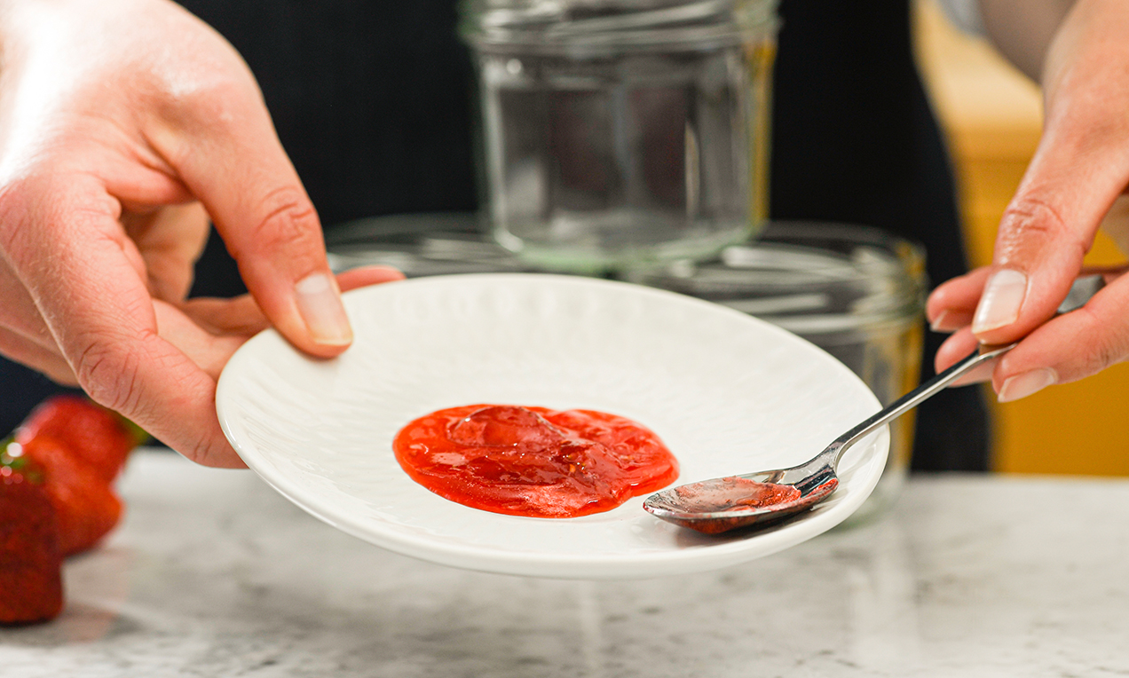 Zavařování - tipy a triky - želírovací zkouška