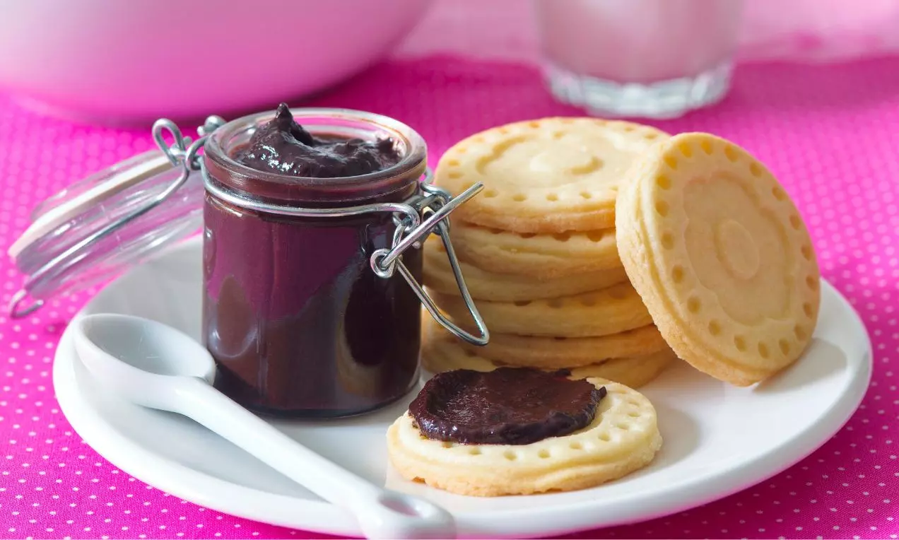 Slivkovo-čokoládová nátierka