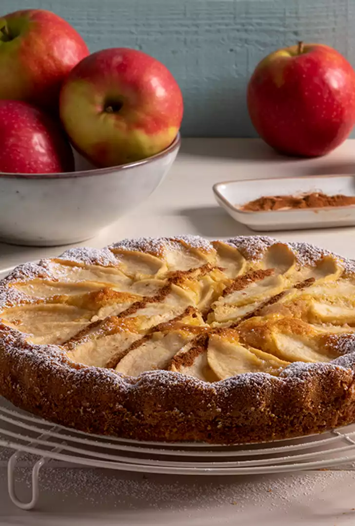 Torta di mele microonde