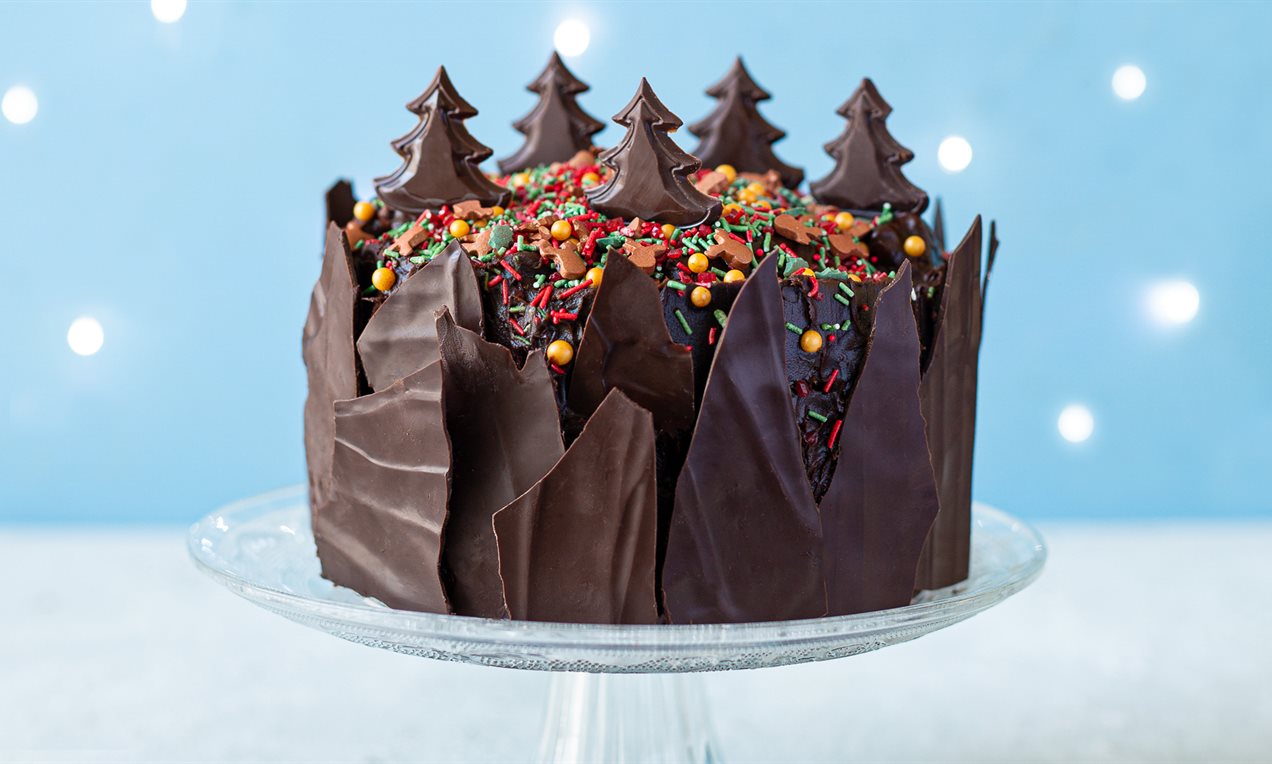 Christmas Chocolate Tree Cake Recipe Dr. Oetker