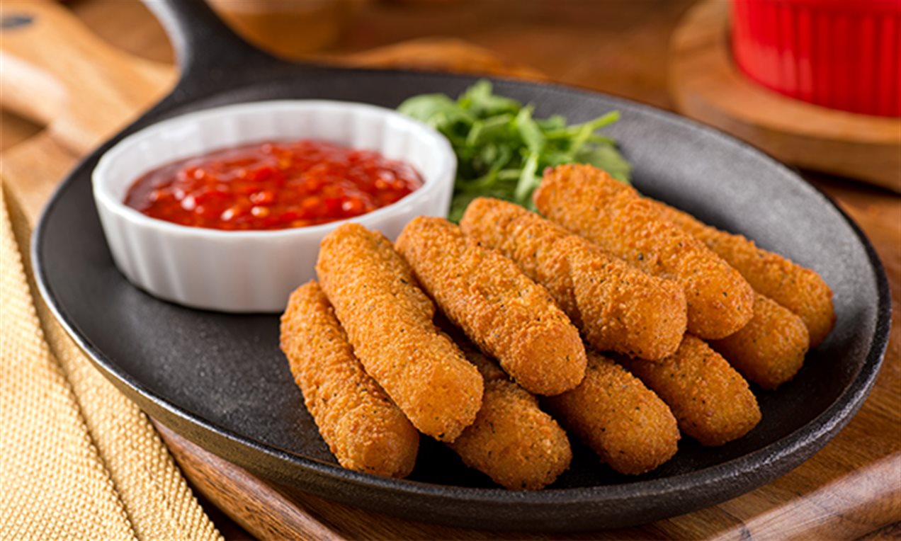 Mozzarella Cheese Sticks Recipe Dr. Oetker