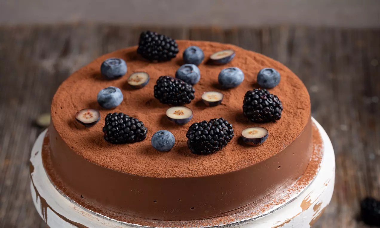 Čokoladna torta z manj ogljikovih hidratov