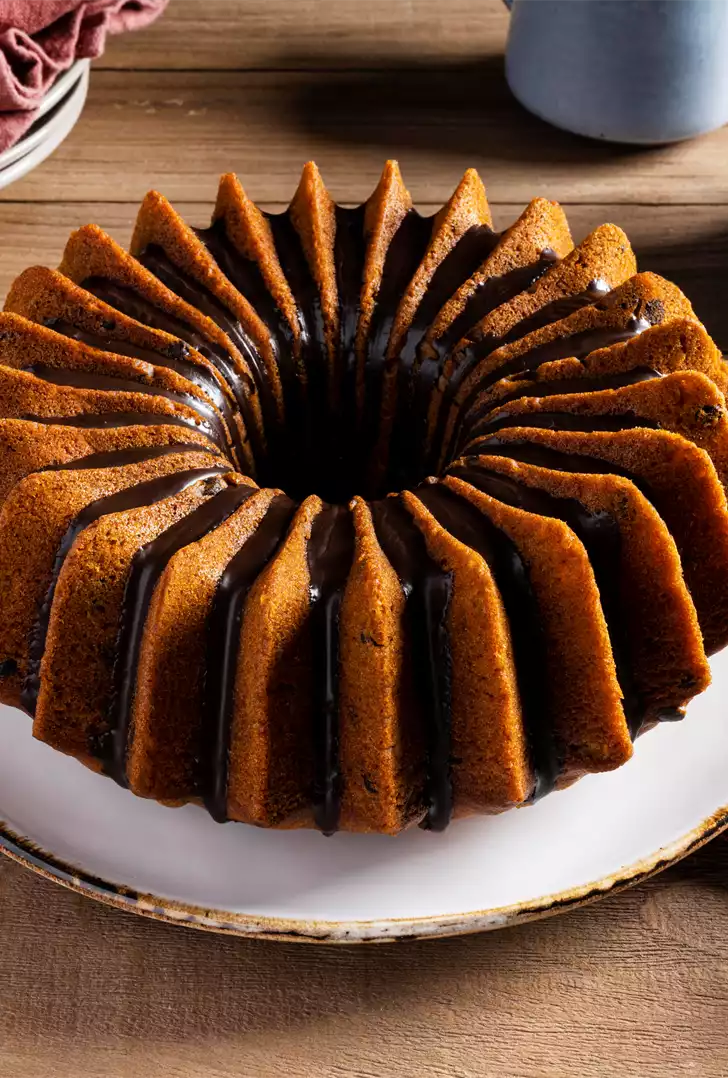 Bundt cake zucca e cioccolato