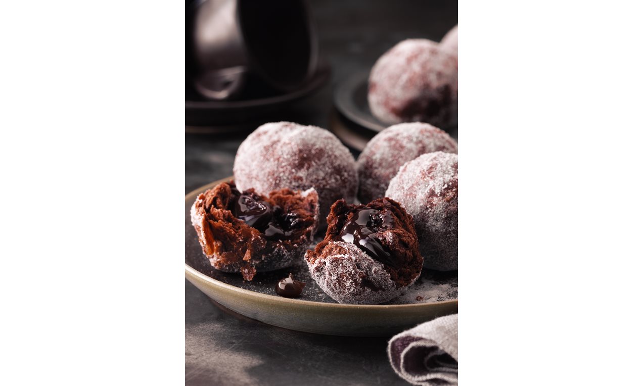 Double Chocolate Dough Balls