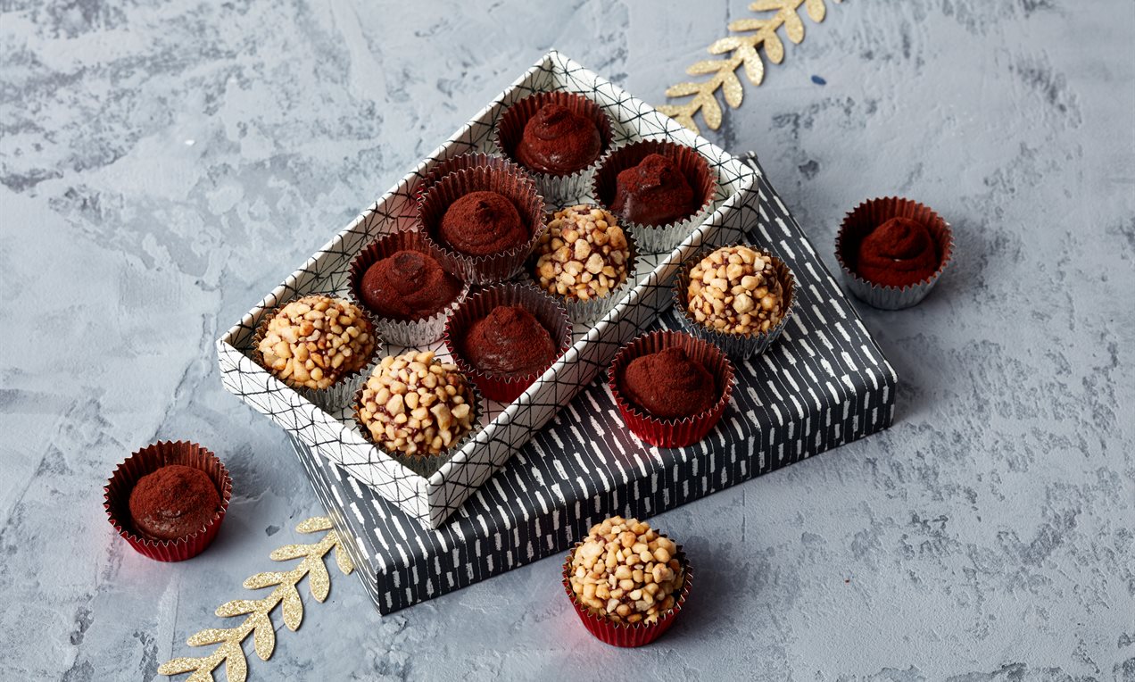 Schokoladen-Baileys®- Truffes Rezept | Dr. Oetker
