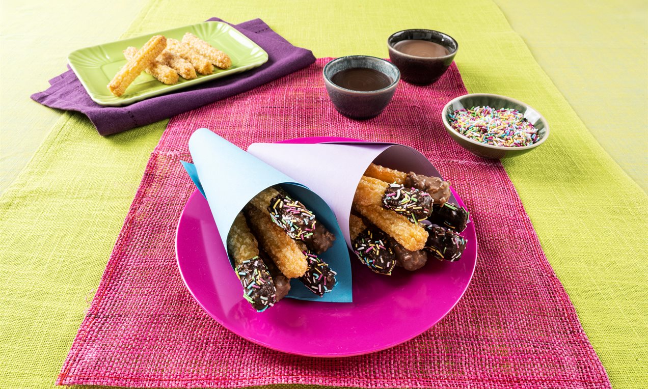 Churros di carnevale