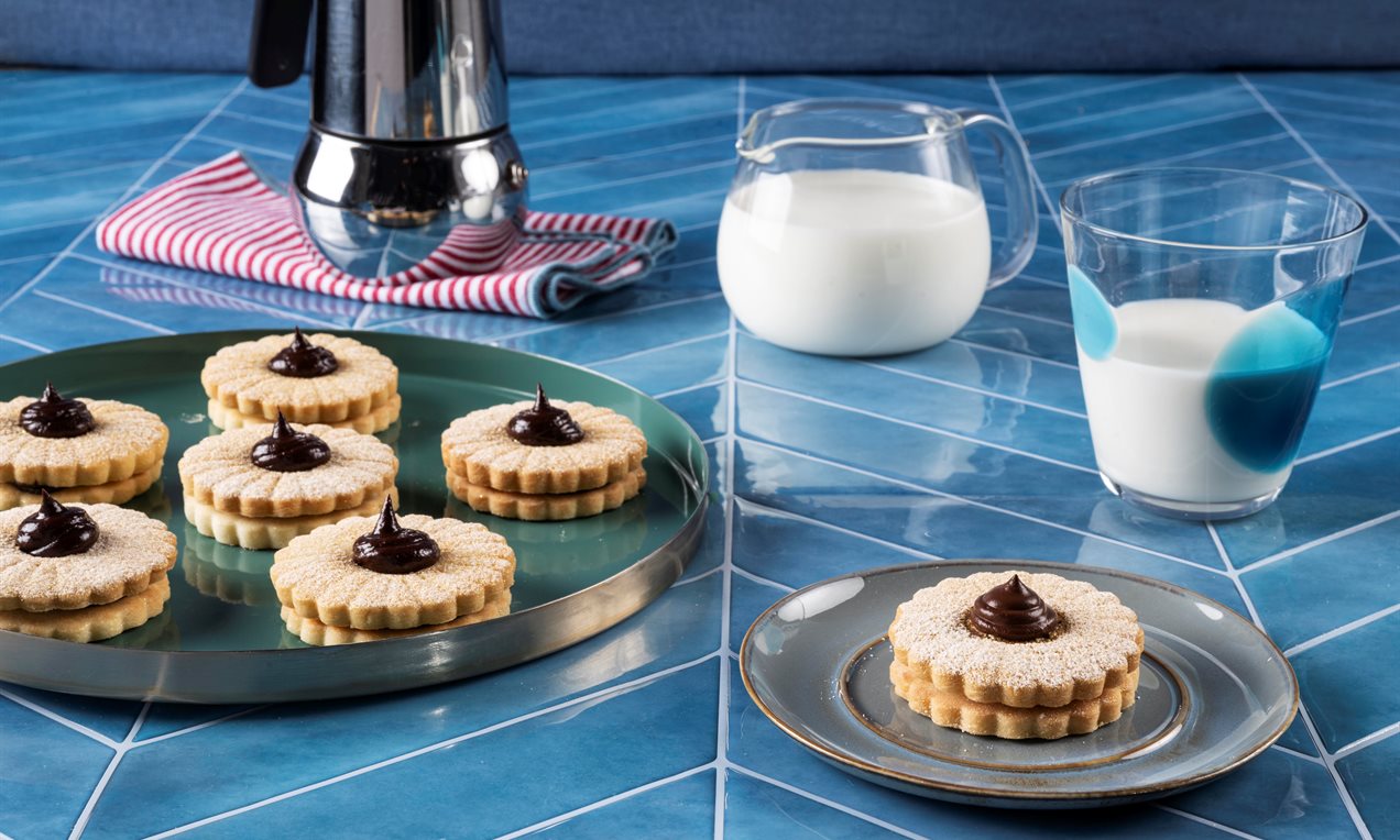 Fiorellini vegani al cioccolato