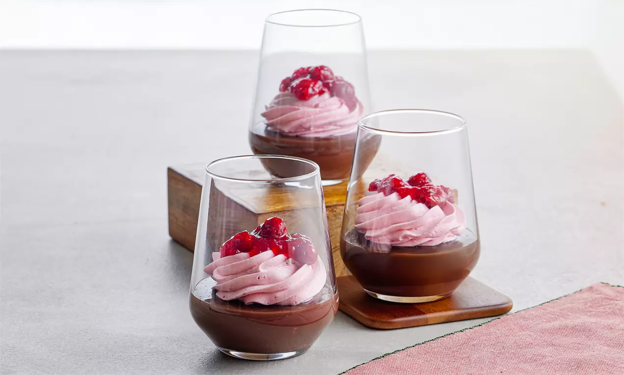 cikolatali atep fistikli pudingli kup