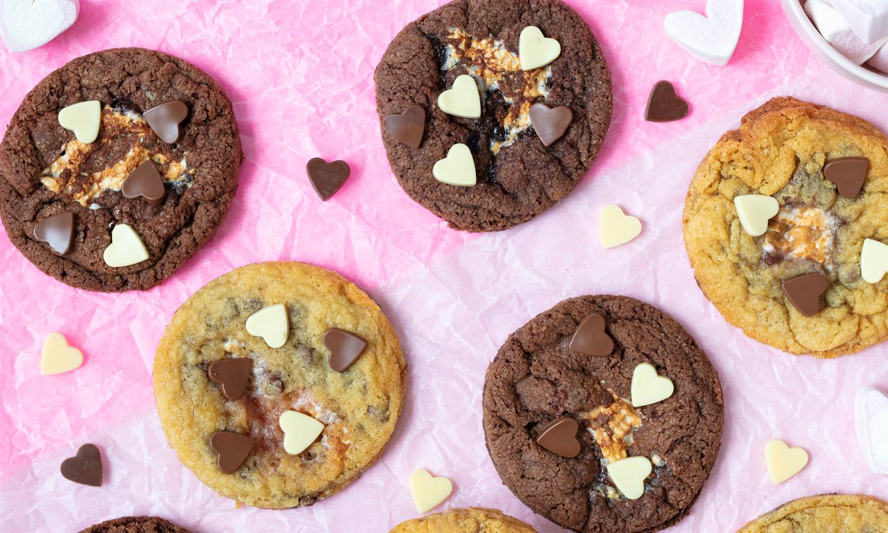 Valentine's Marshmallow Stuffed Cookies Recipe Dr. Oetker