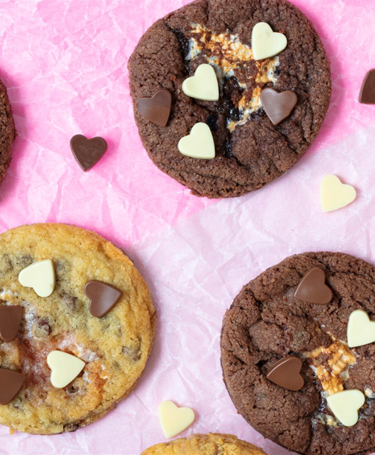 Valentine's Marshmallow Stuffed Cookies Recipe Dr. Oetker