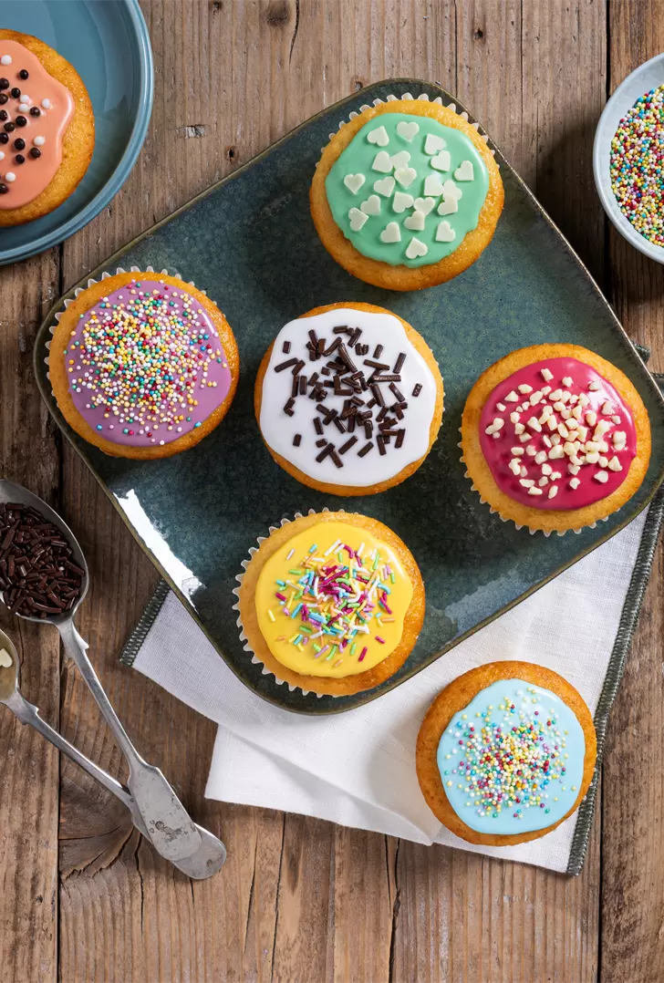 Muffin al kefir glassati