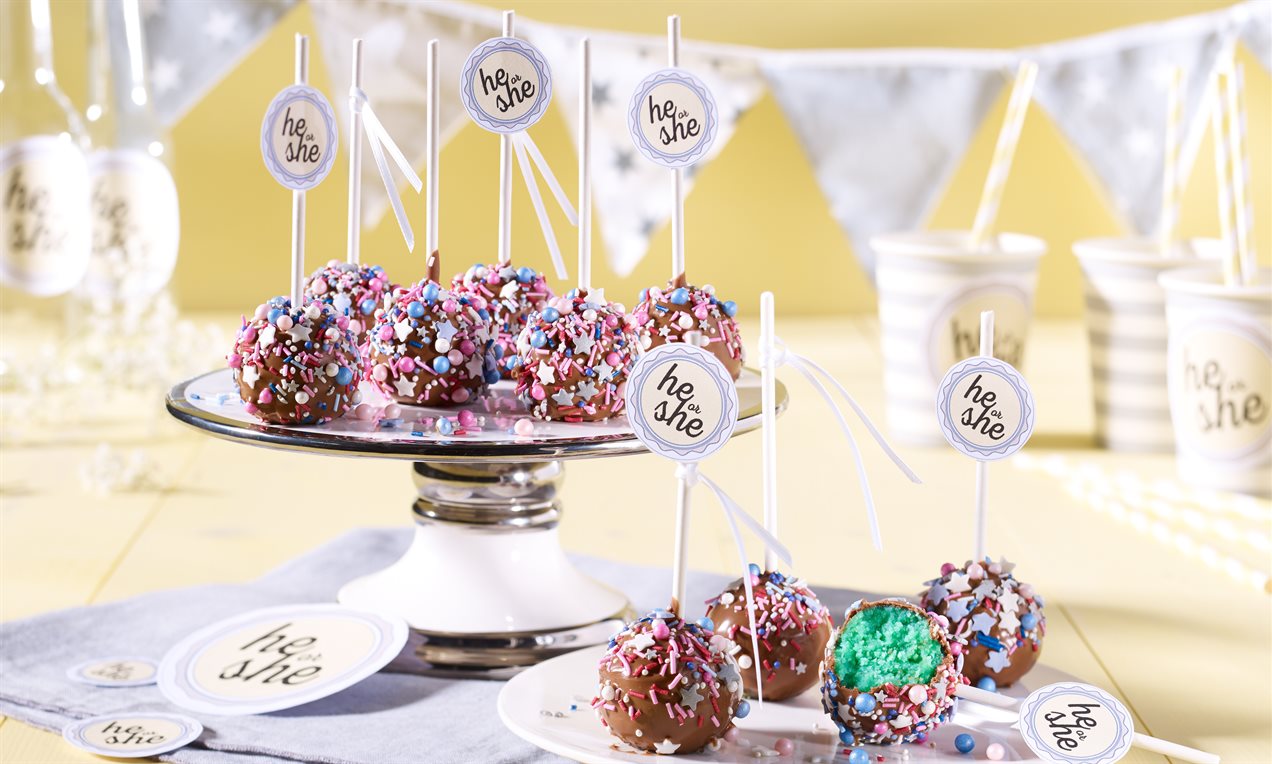 SurpriseInsideCakePops Rezept Dr. Oetker