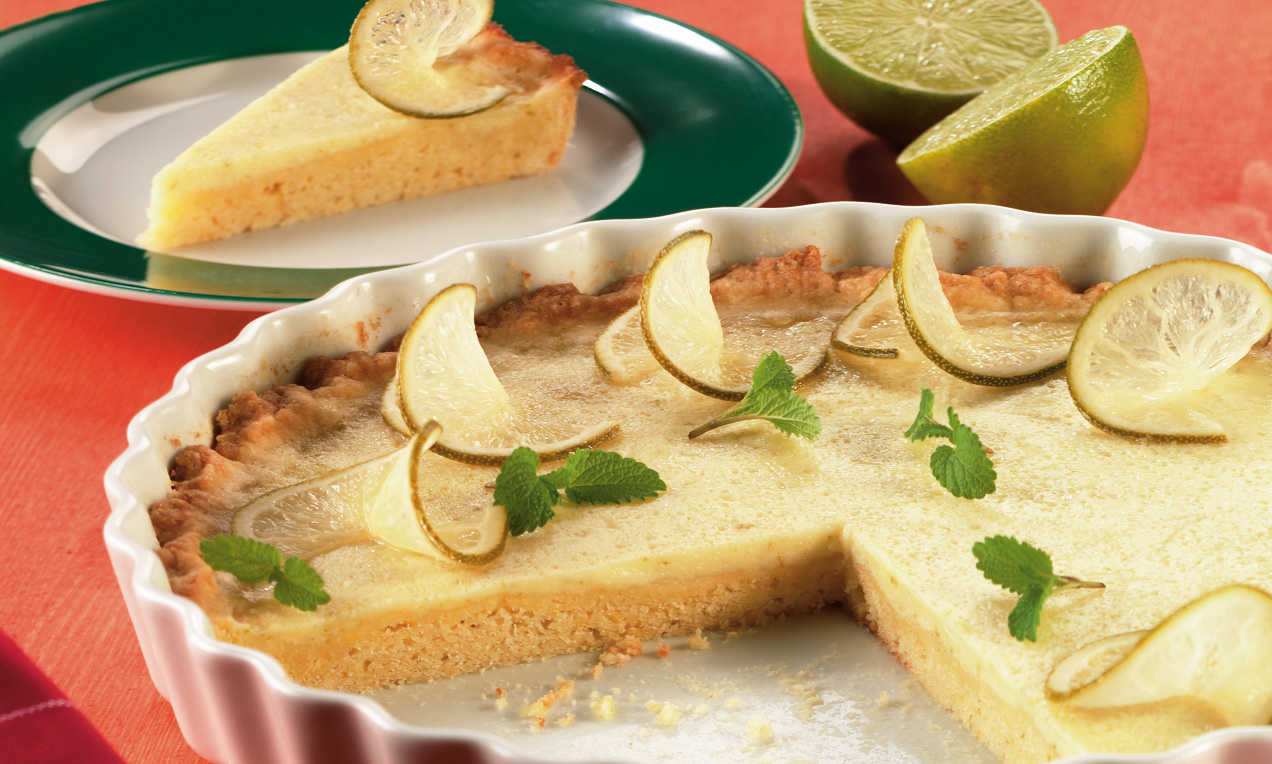 Limetten-Tarte Rezept | Dr. Oetker