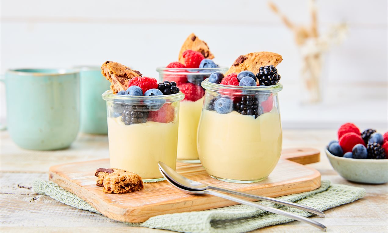 Vanillecreme Dessert Rezept | Dr. Oetker