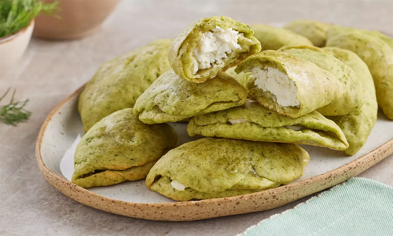 dereotlu labneli pogaca