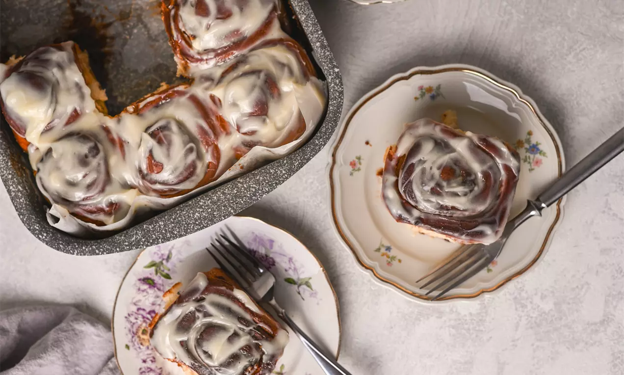 Домашни канелени рулца