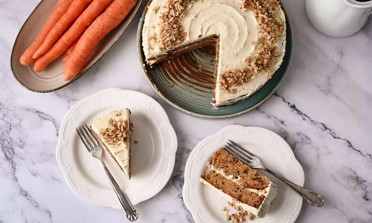 Морковена торта с портокали