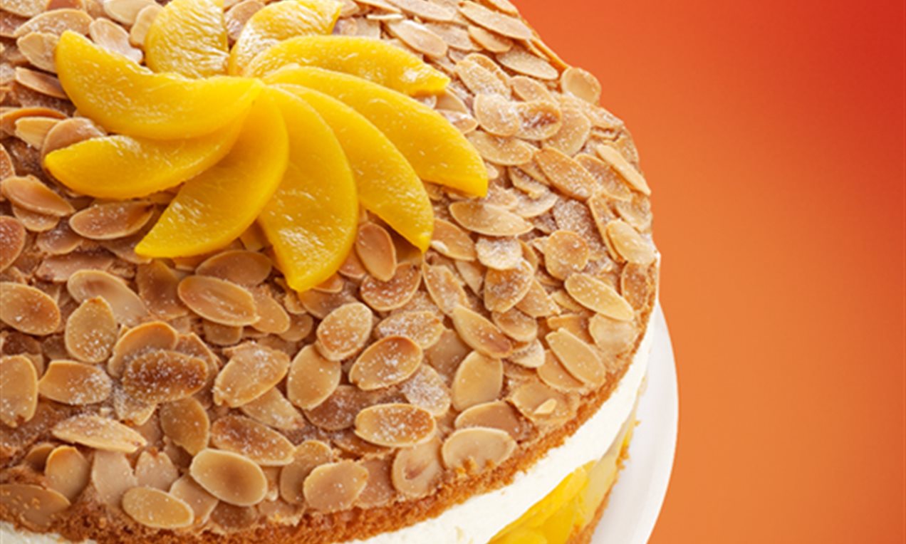Pfirsich-Sahne-Torte Rezept | Dr. Oetker Pfirsich-Sahne-Torte Rezept | Dr. Oetker