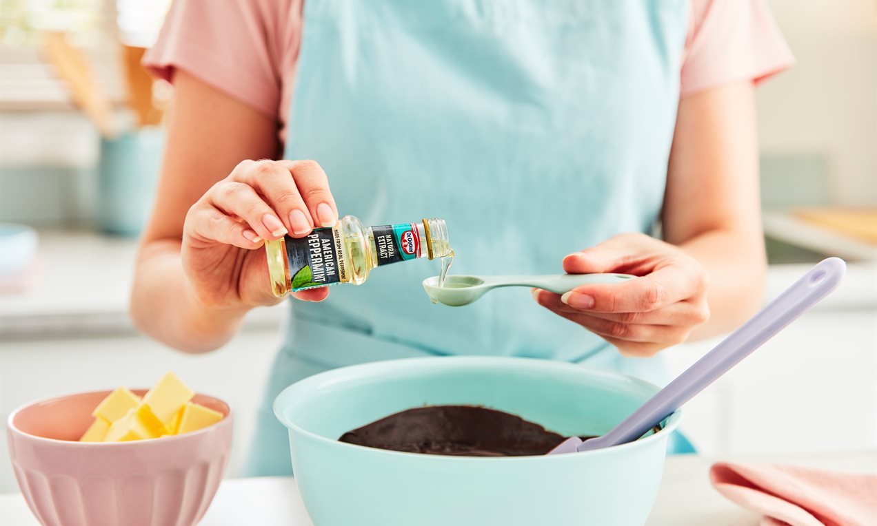 Adding Peppermint Extract to ganache