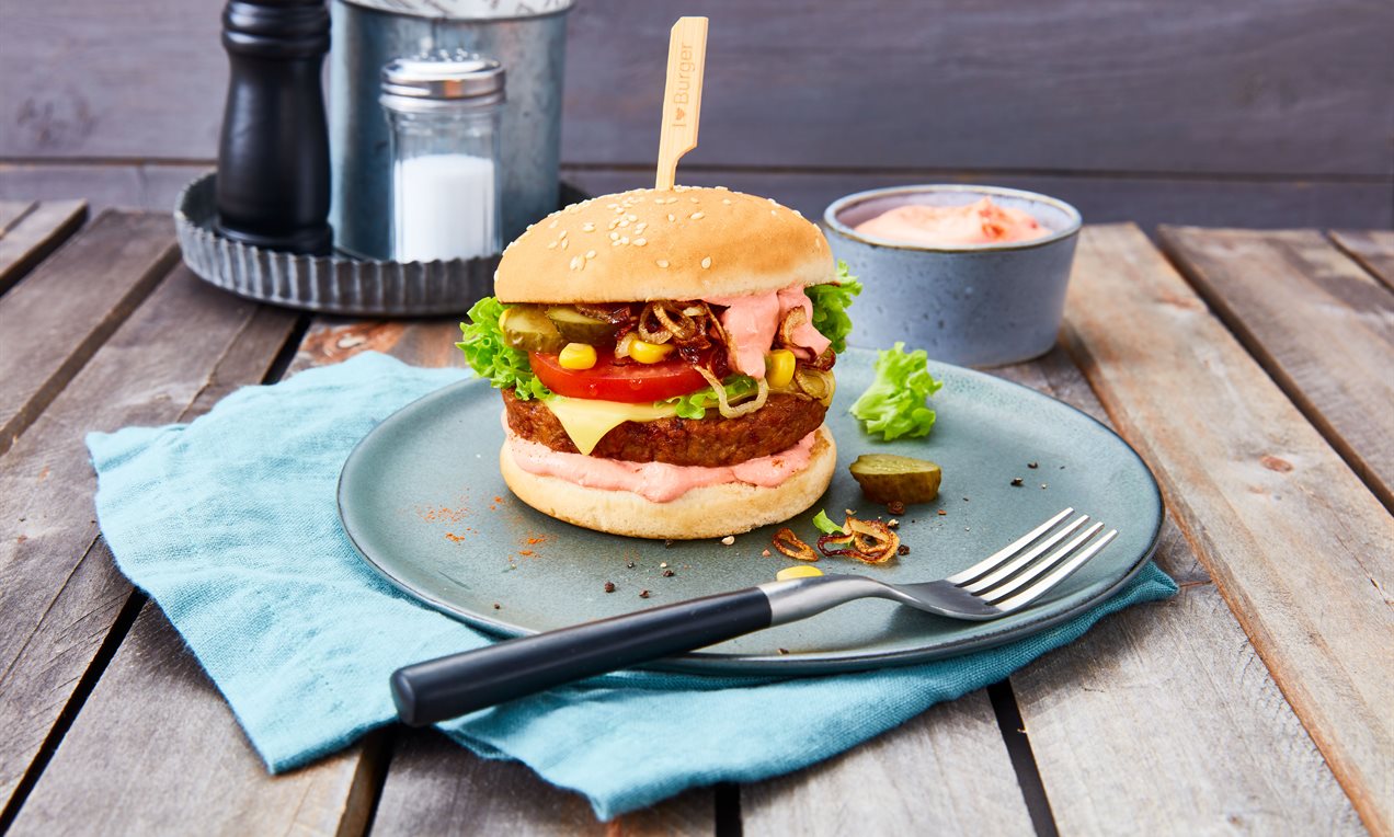 Vegane Burger Rezept | Dr. Oetker