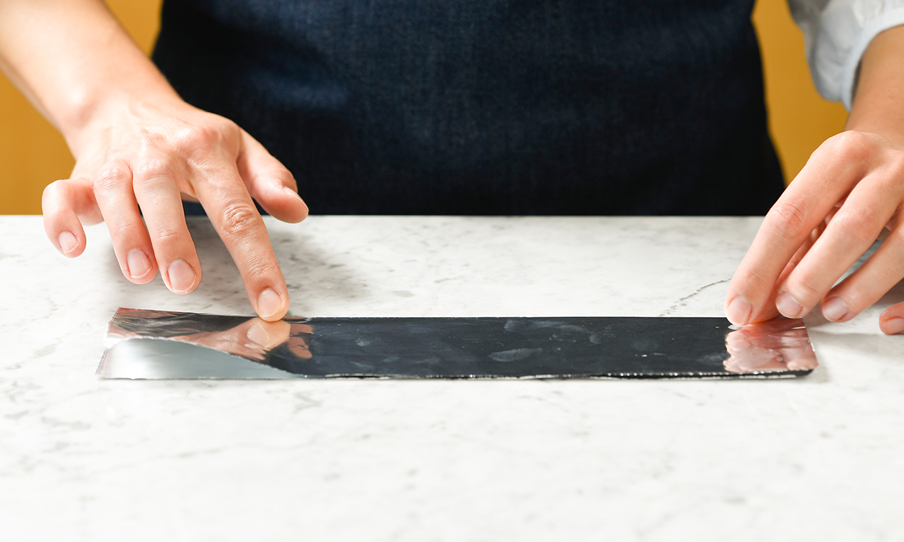 Alu-Streifen falten Ausschnitt DSC7951