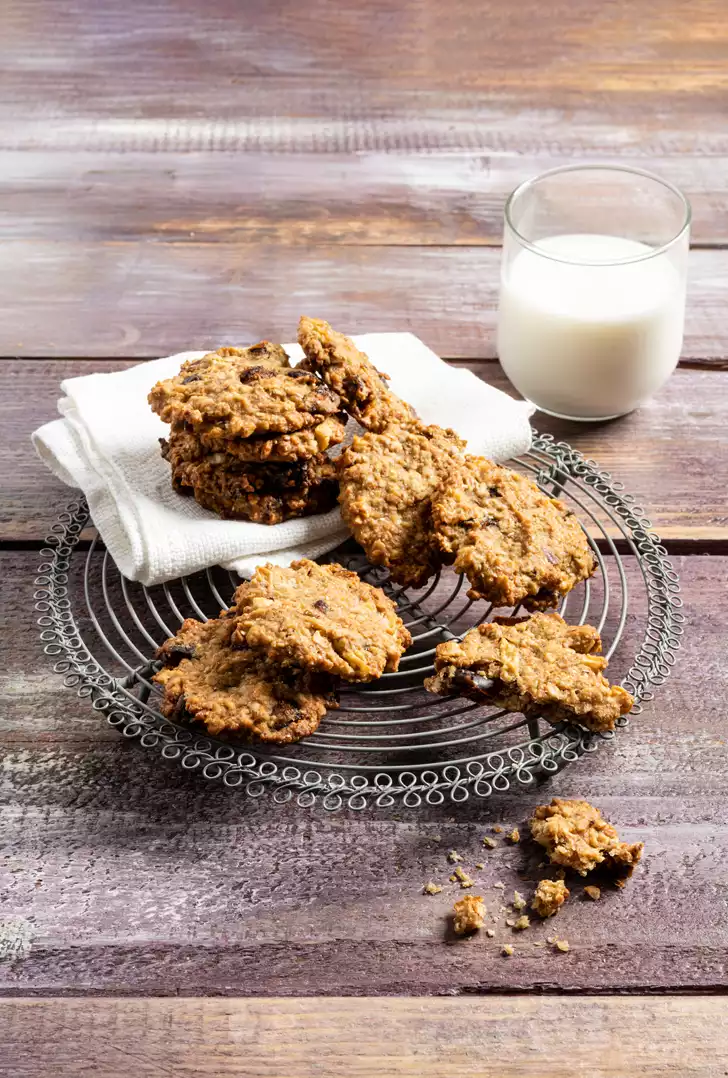 Biscotti avena e datteri