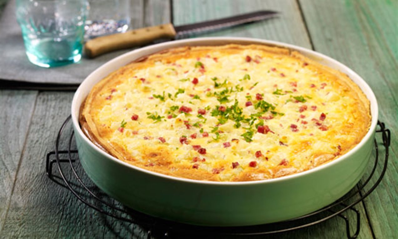 KohlrabiQuiche Rezept Dr. Oetker