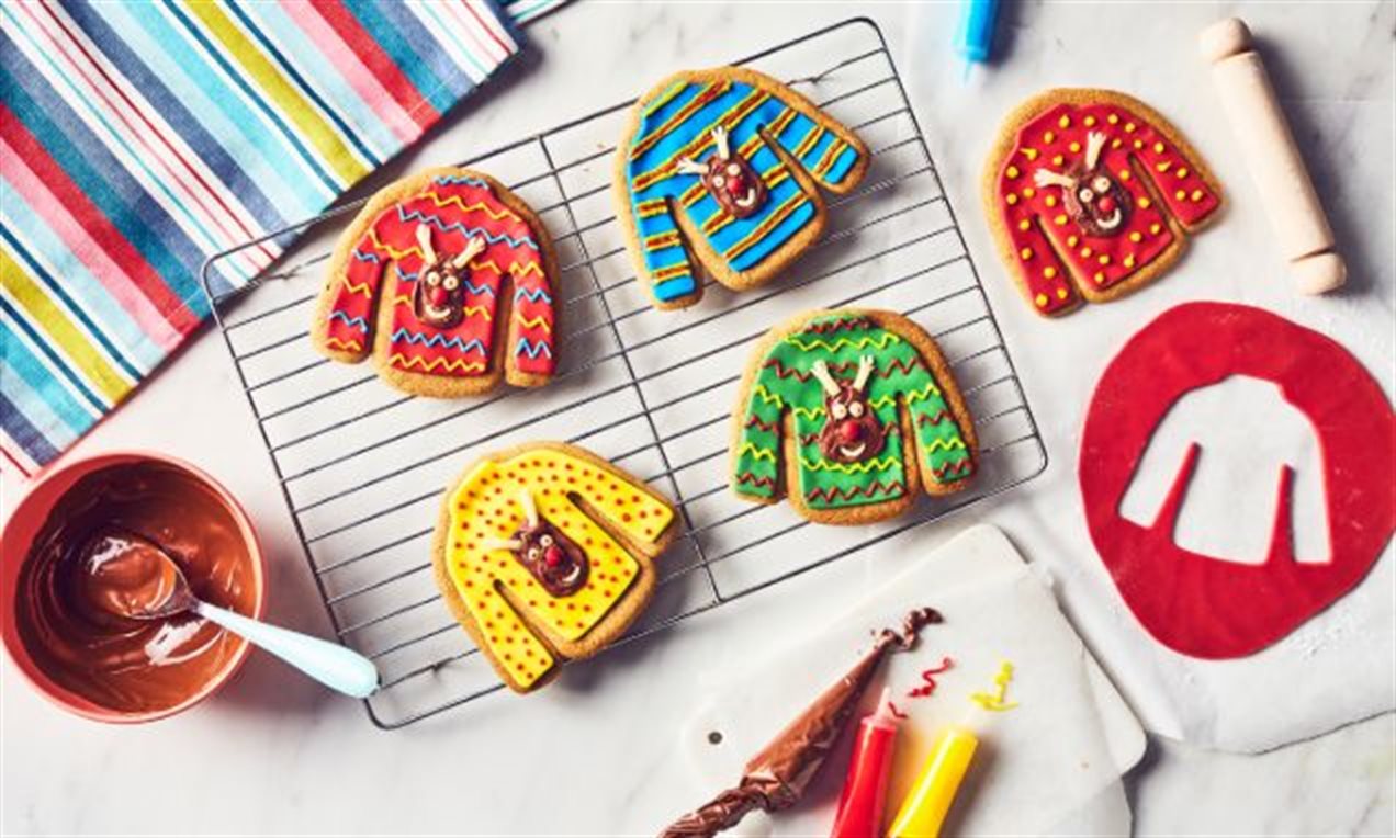 Christmas Jumper Cookies