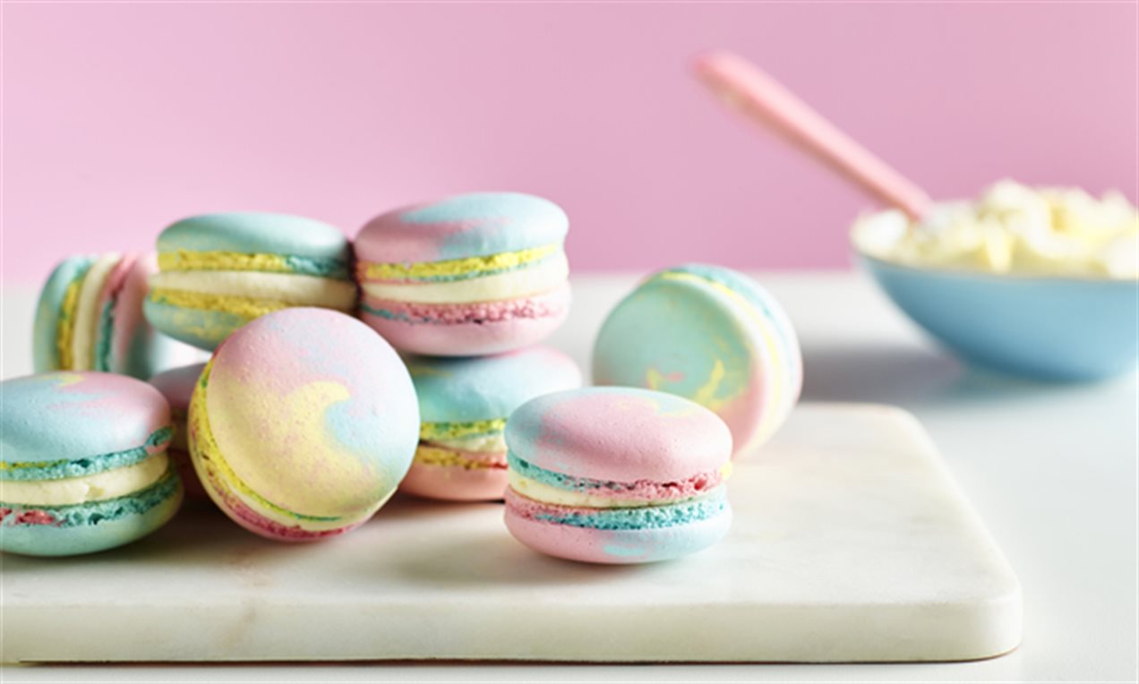Pastel Macarons Recipe | Dr. Oetker