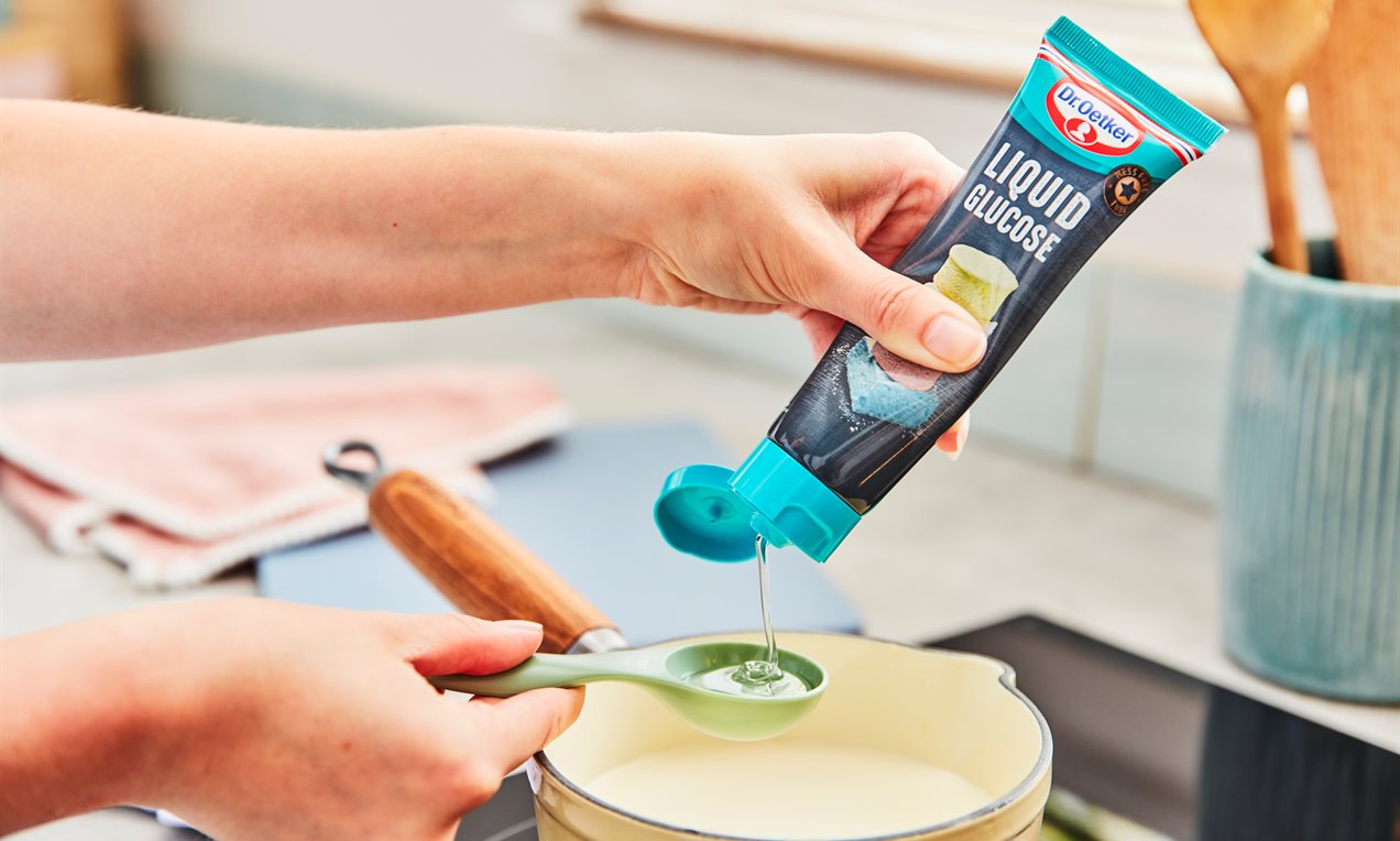 Adding Liquid Glucose to ganache