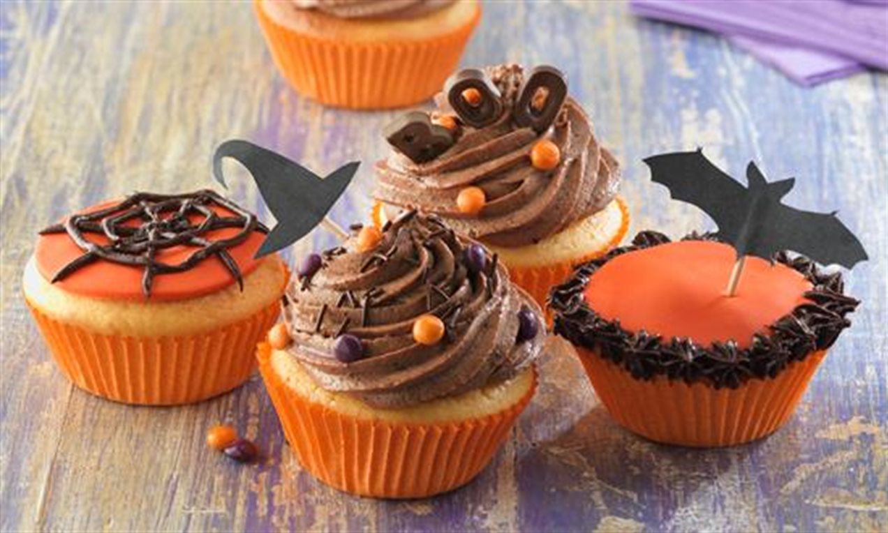 Cupcake de Halloween Receita | Dr. Oetker