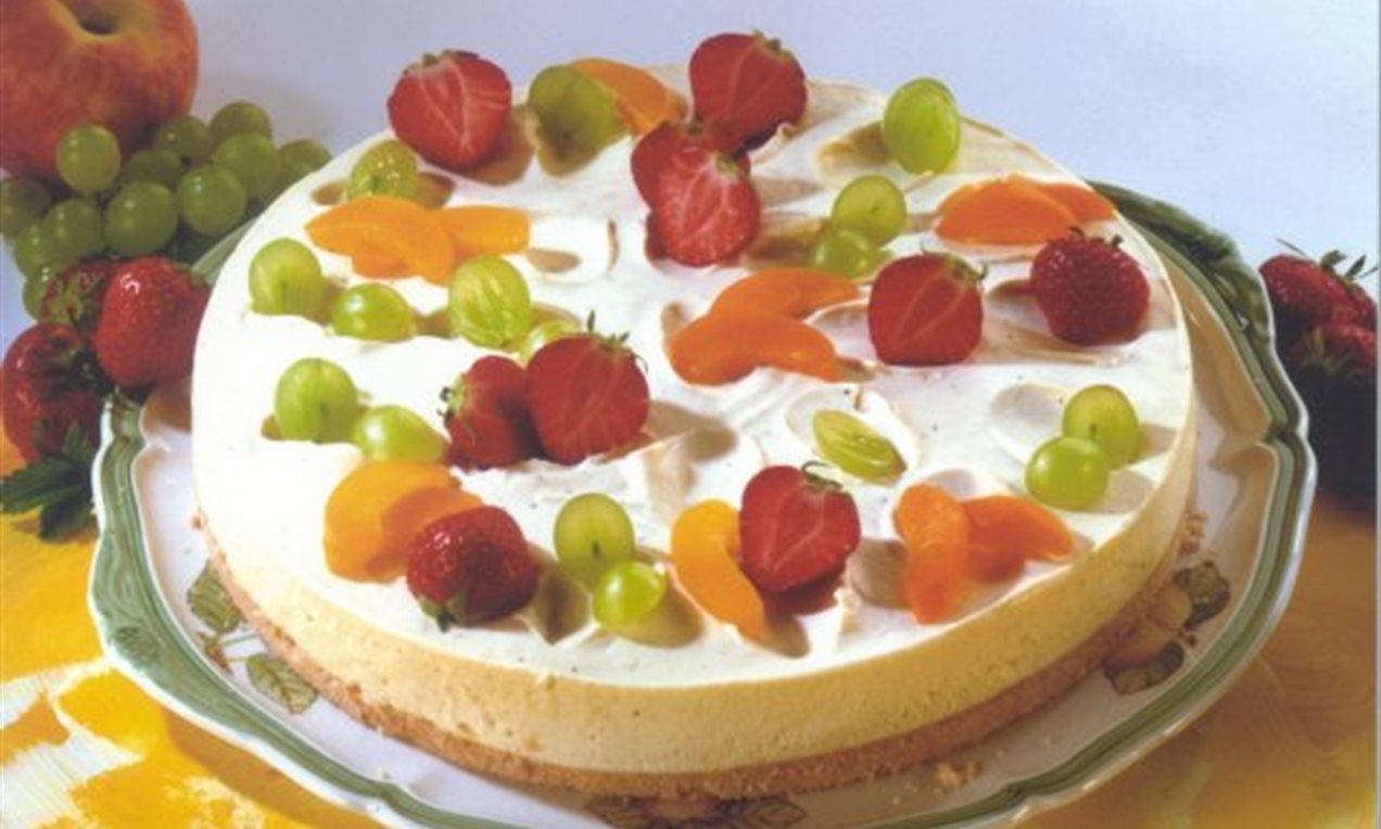 Crème-fraîche-Torte Rezept | Dr. Oetker