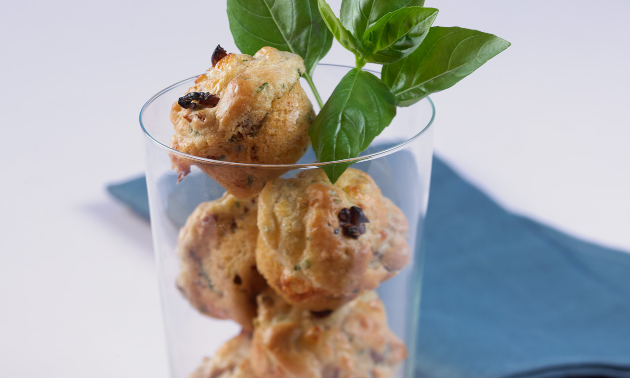 Muffins Caprese Recette Dr. Oetker
