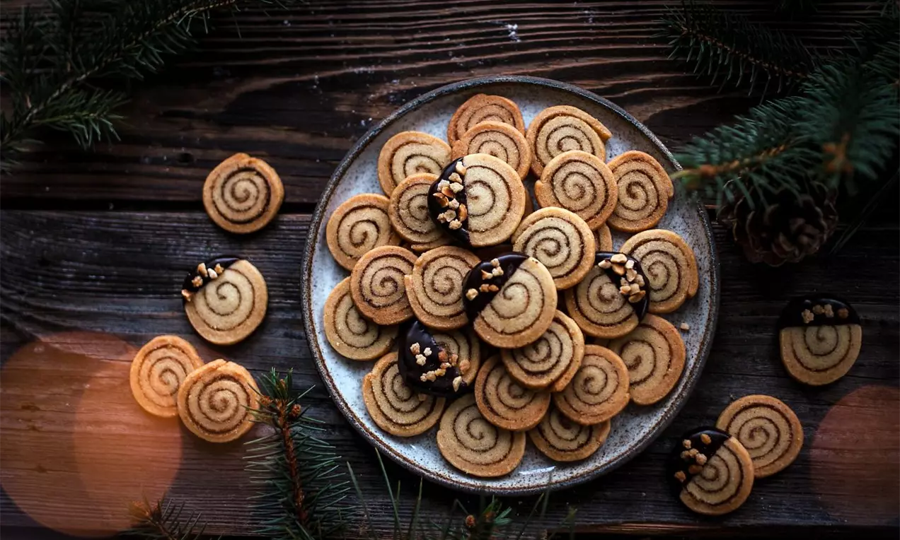 Vanilkové špirálky