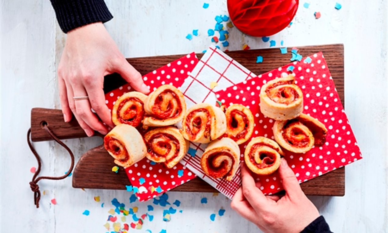 Pizza Swirls Recipe Dr. Oetker