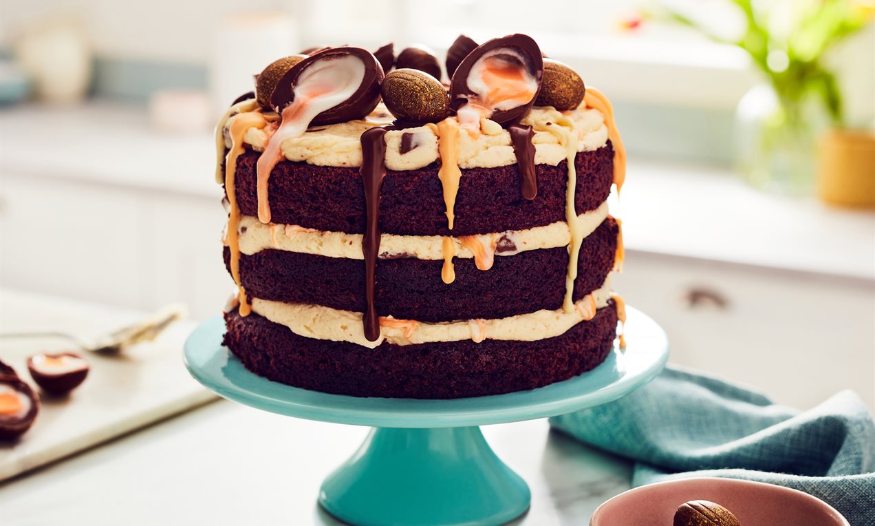 Crème egg cake Recipe | Dr. Oetker