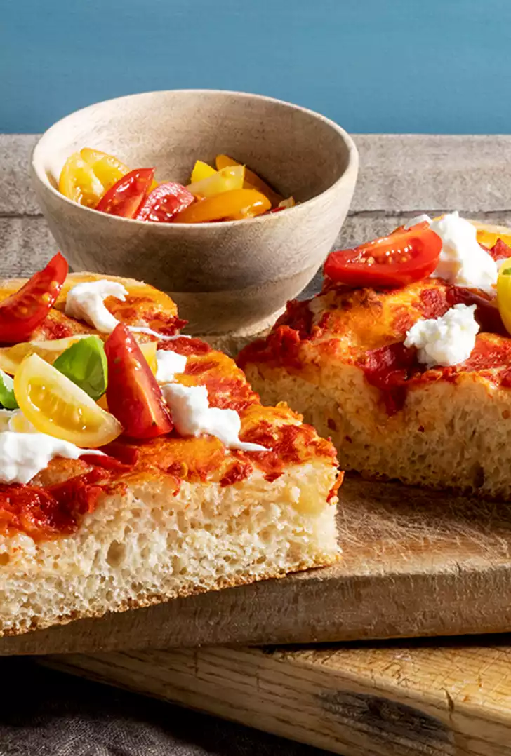 Pizza ad alta idratazione