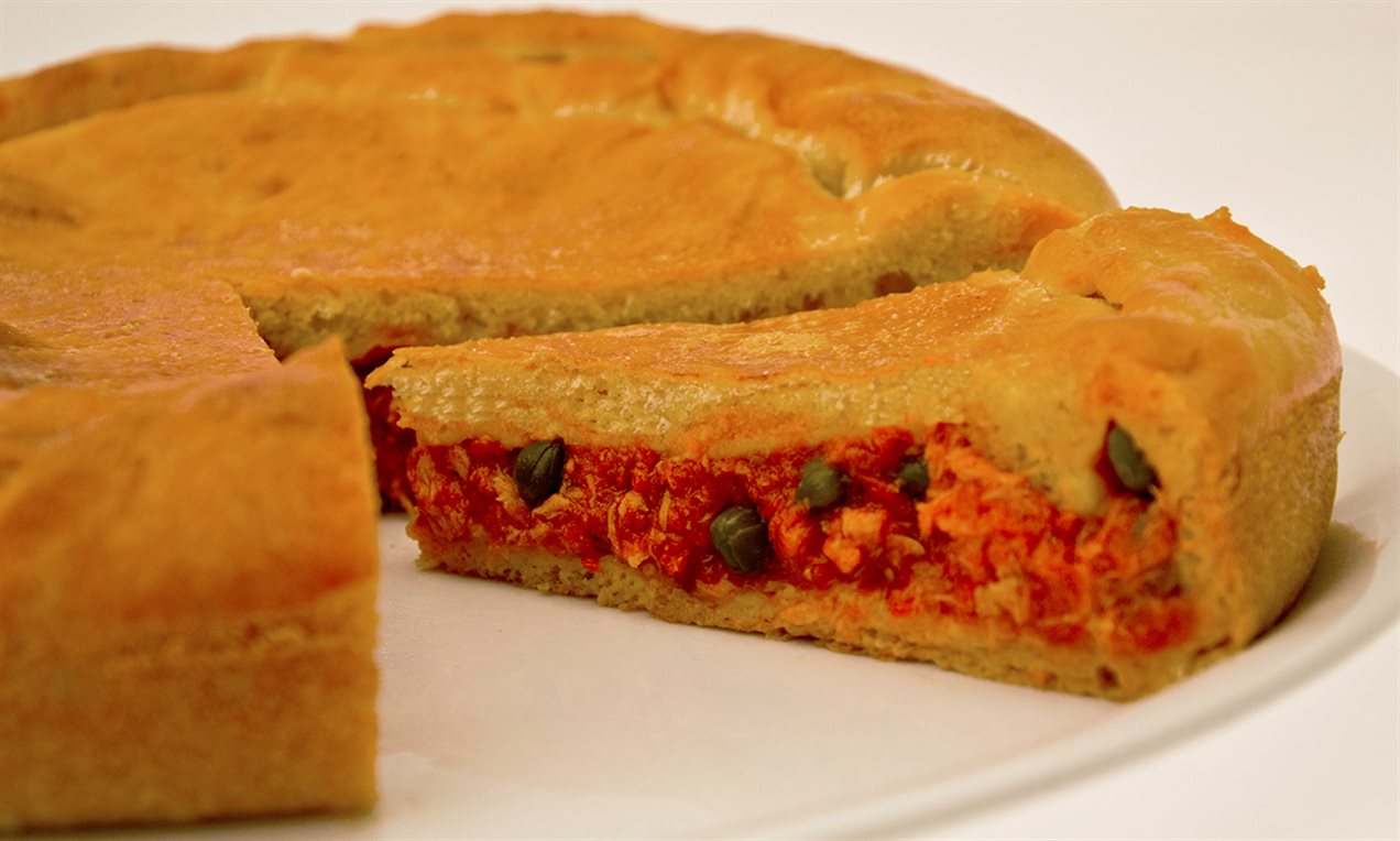 Pitta calabra al tonno