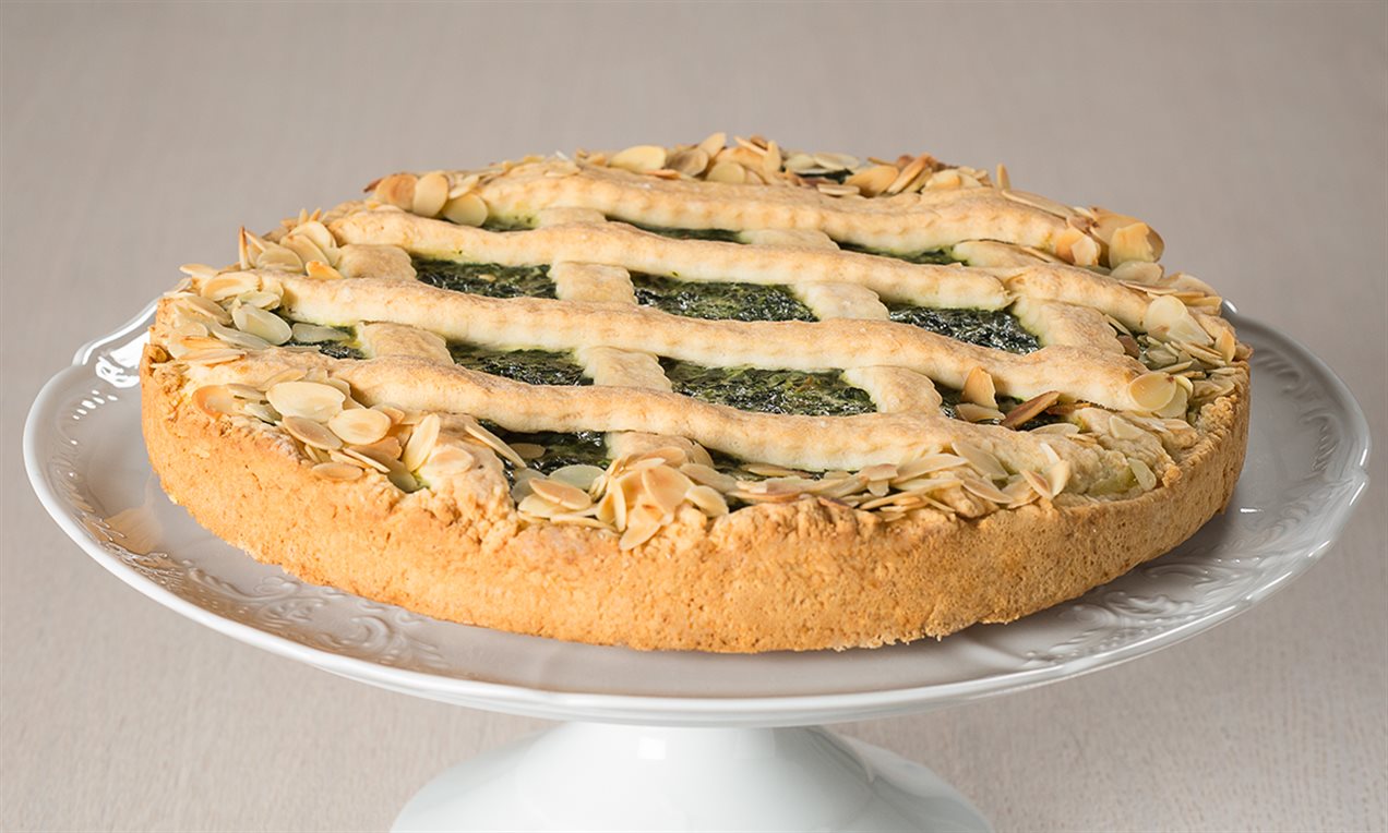 Torta salata agli spinaci